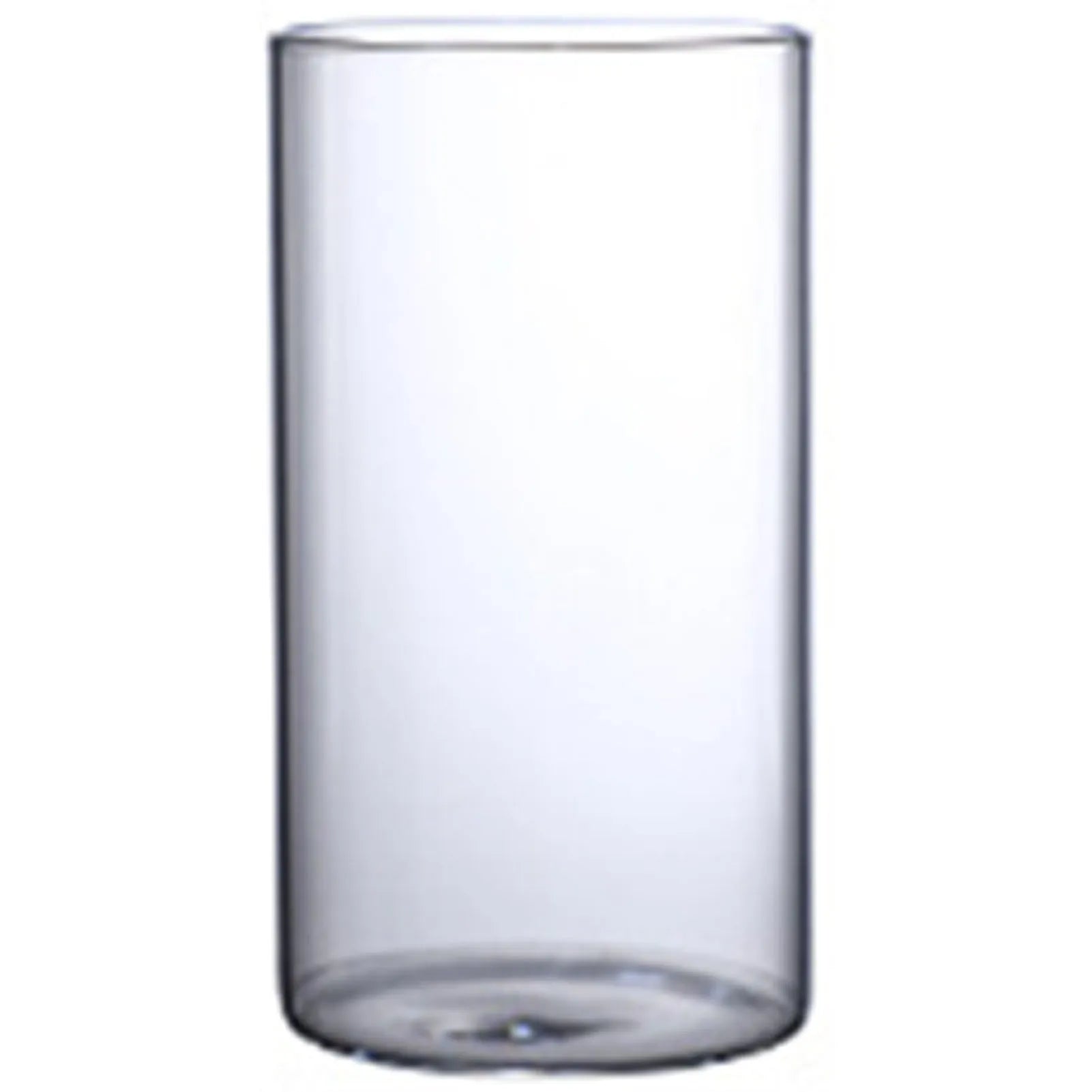 Transparent Glass Hydroponic Vase Minimalist Glass Vase Cylinder Flower Vase for Home Office Wedding Table