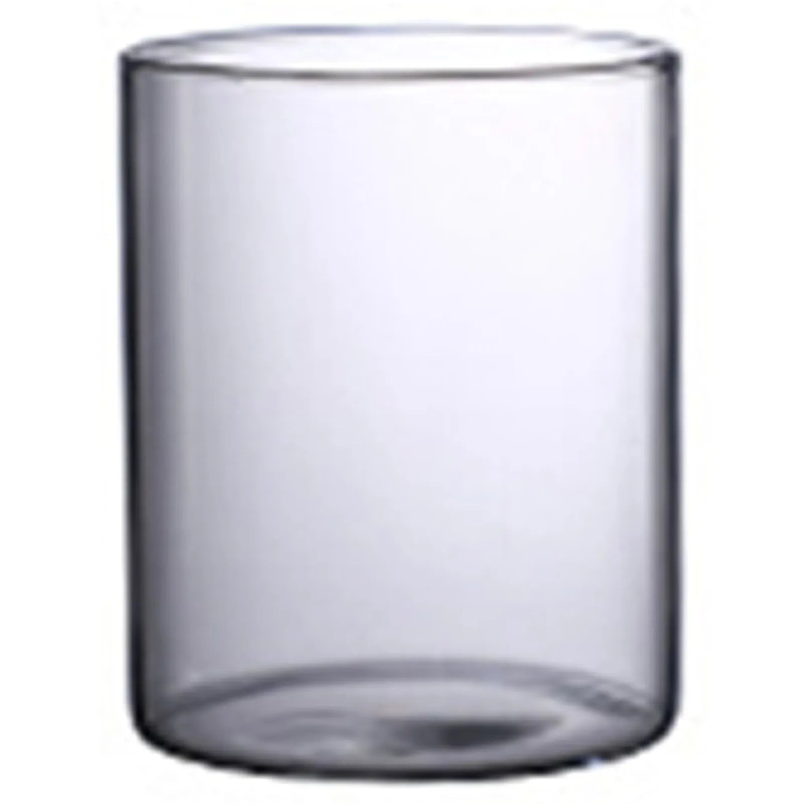 Transparent Glass Hydroponic Vase Minimalist Glass Vase Cylinder Flower Vase for Home Office Wedding Table