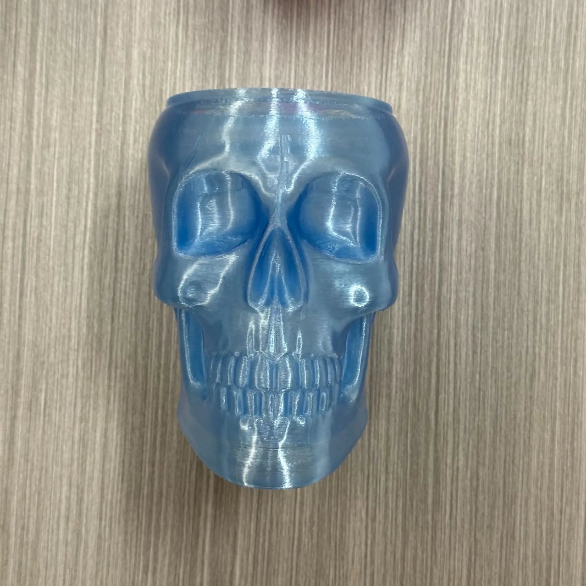New Gothic Skull Wall Vase Wall Mounted Flower Pot Halloween Spooky Home Wall Decor Ornament