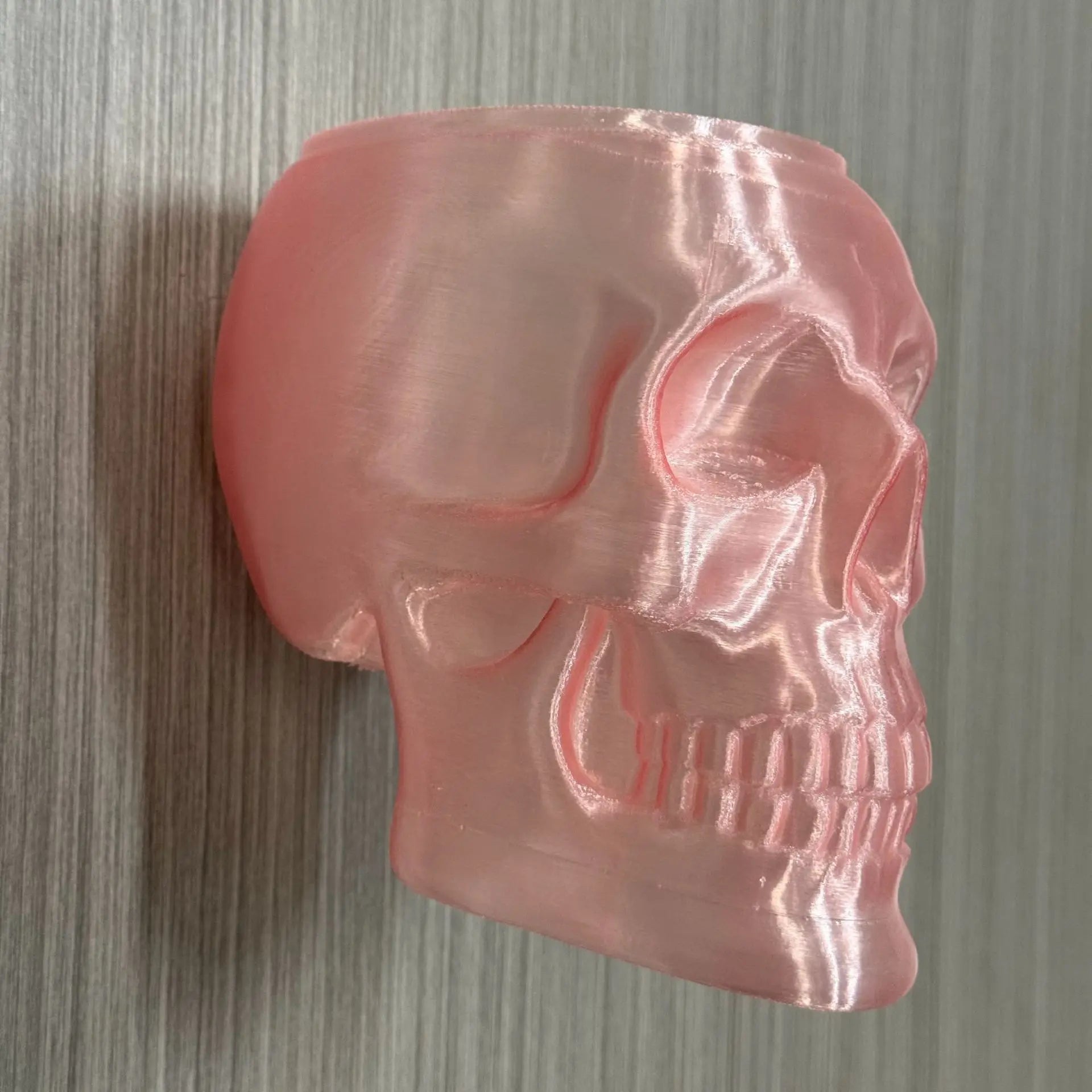 New Gothic Skull Wall Vase Wall Mounted Flower Pot Halloween Spooky Home Wall Decor Ornament