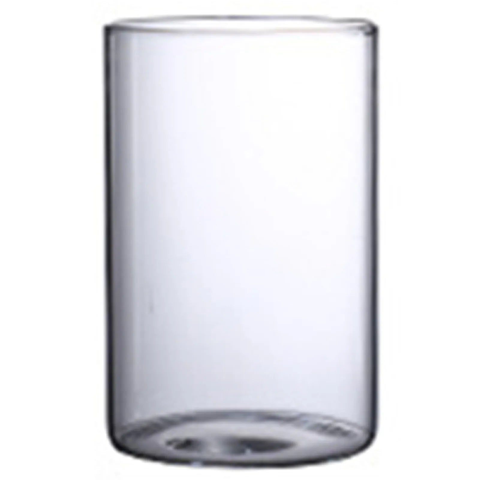 Transparent Glass Hydroponic Vase Minimalist Glass Vase Cylinder Flower Vase for Home Office Wedding Table