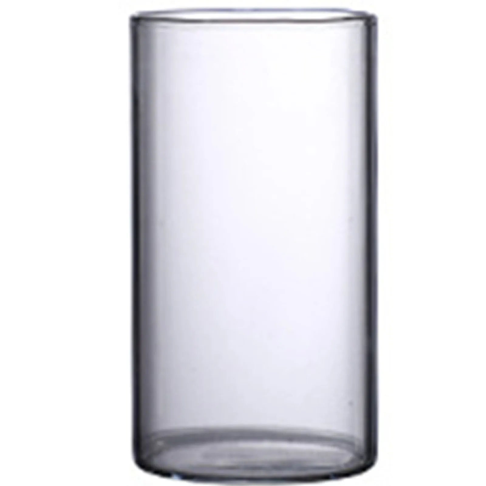 Transparent Glass Hydroponic Vase Minimalist Glass Vase Cylinder Flower Vase for Home Office Wedding Table